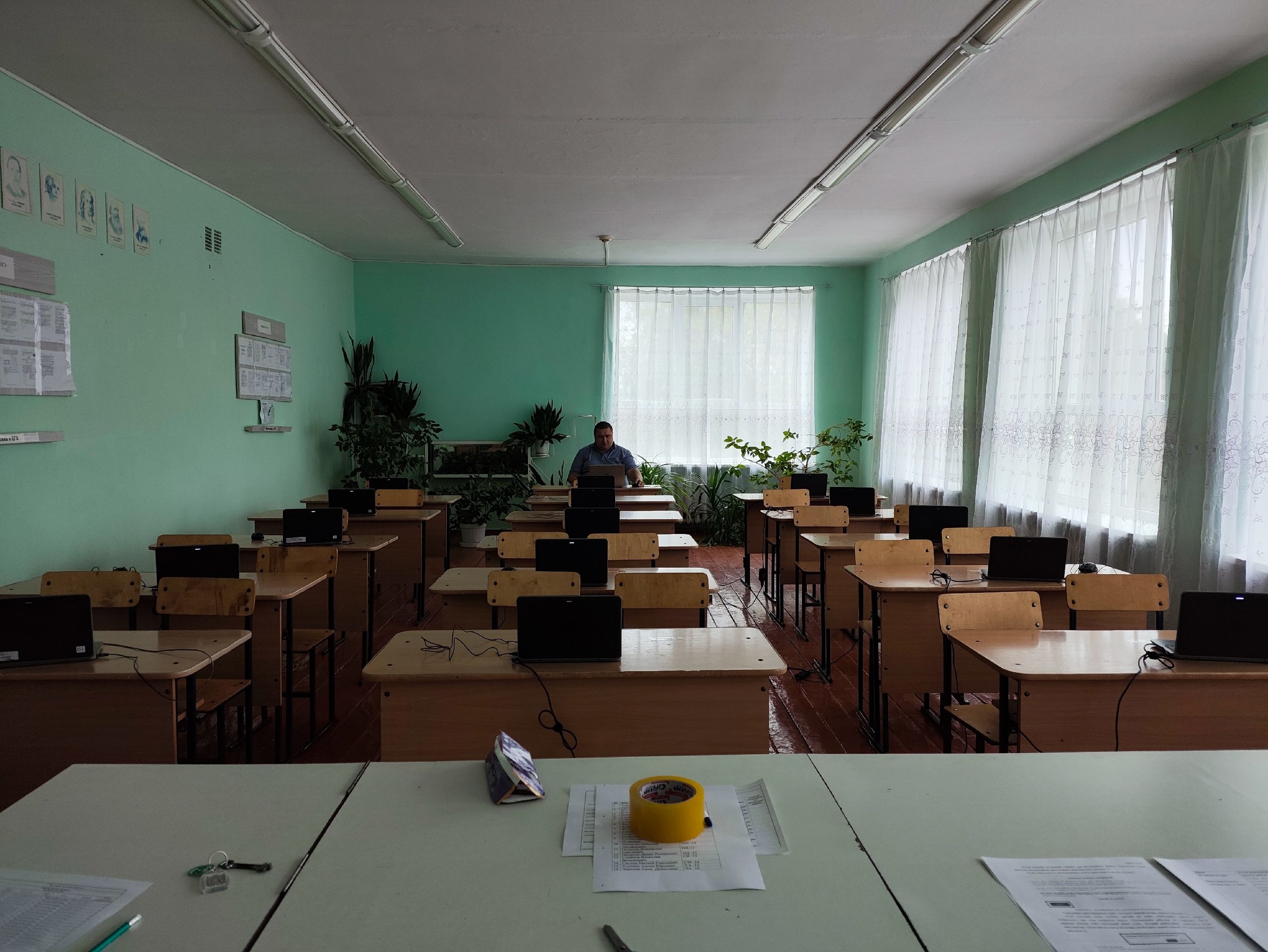 Подготовка аудитории.