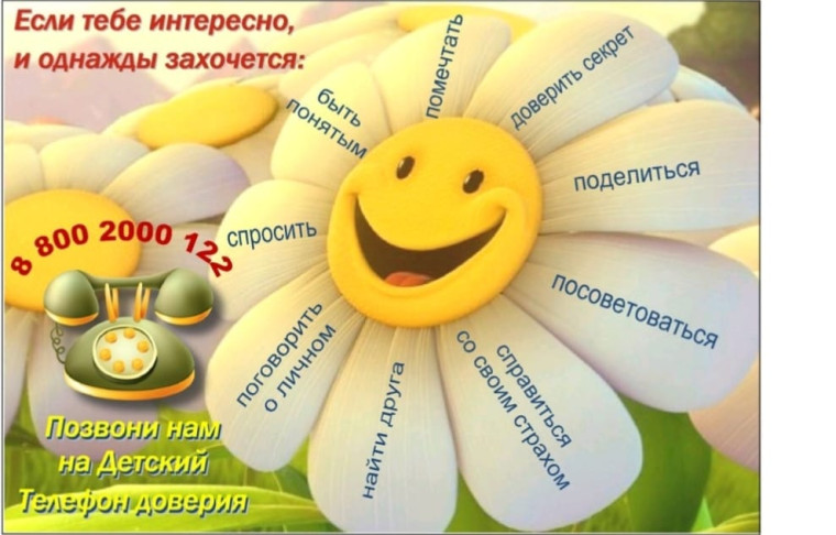 Детский телефон доверия.
